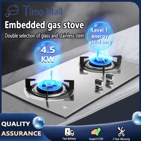 gas stove high heat